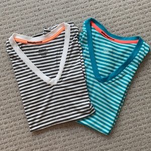 Reebok Women’s Striped Athletic Tee